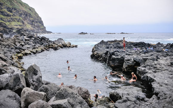 São Miguel hot springs