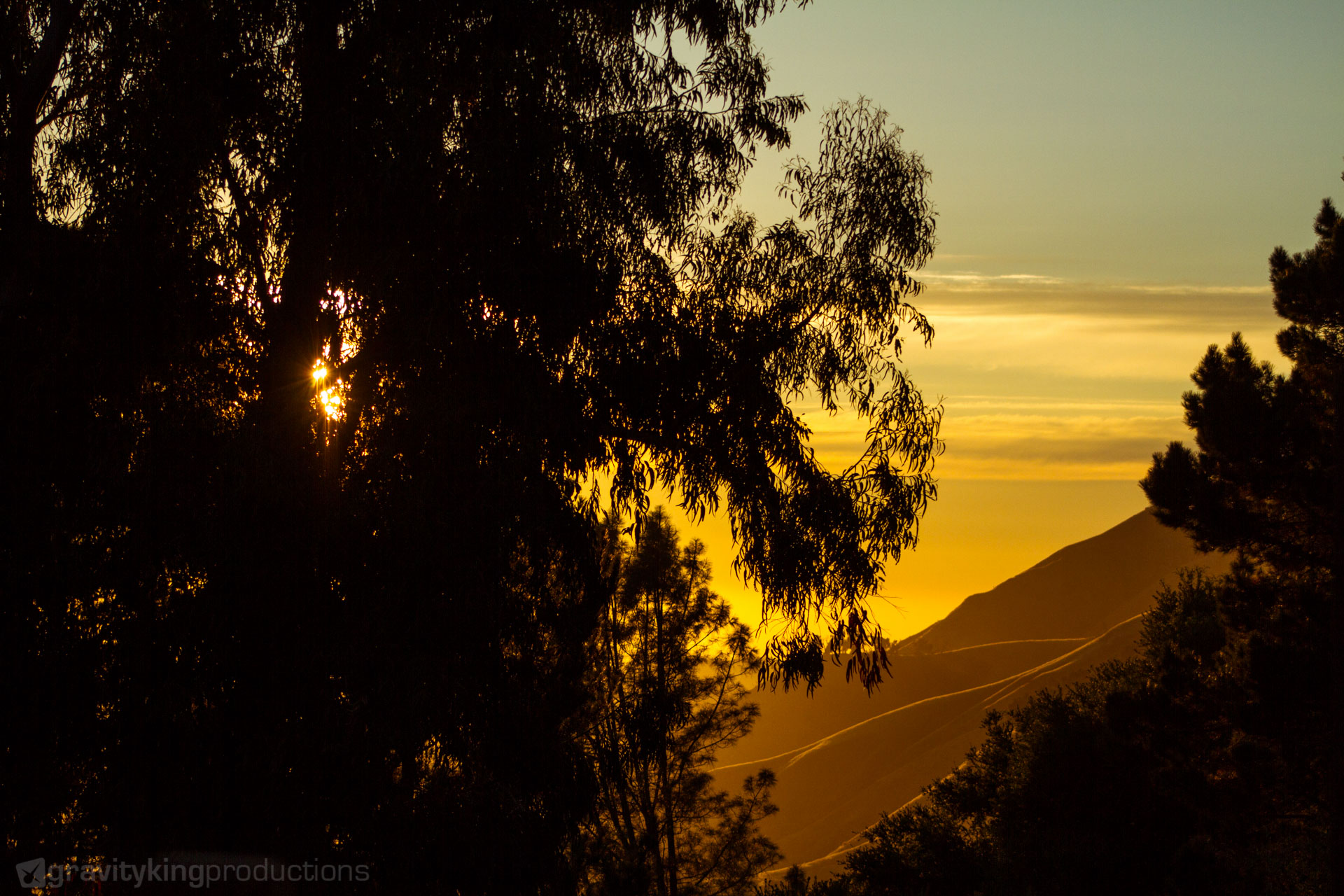 Golden sunset high above Big Sur. Makes it clear why it's called the 'Golden Coast'.