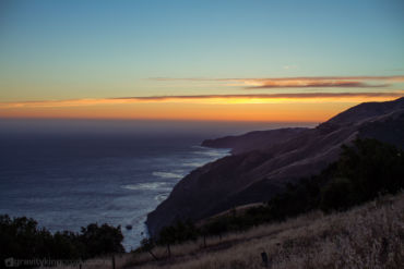 Taken a little bit higher up with a view over the coast.