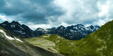 Look from Val Maighels over the Maighels Pass.