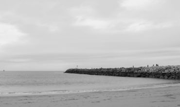 Wonder how many trucks were needed to build this seawall in Hondarribia, Spain.