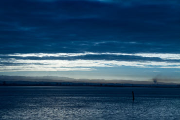 Misty light over the Aveiro Lagoon.