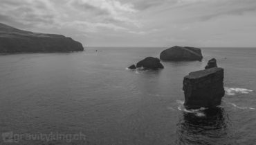 The landmarks of Mosteiros, São Miguel, Azores